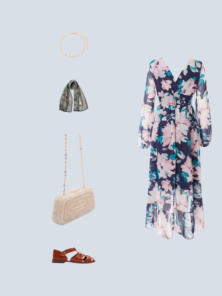 Womens Wedding Guest Dresses: Flaunt That Floral Maxi!