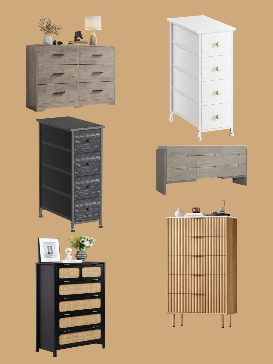 Sleek Small Dressers: Closet Must-Have