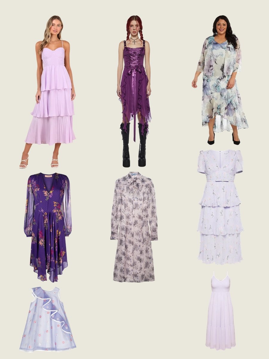 Lavender Dresses: Your Chiffon Dream Awaits!