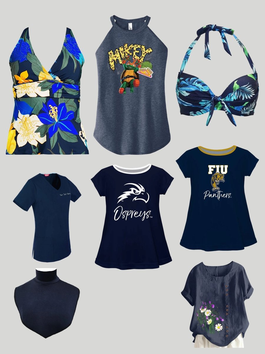 Blue Tube Top Magic: Style and Glamour Unleashed