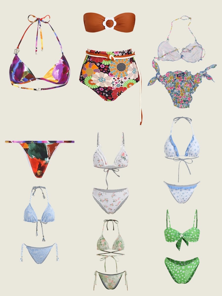 Swimsuit Pics: Elevate Your Look with a Floral Bikini