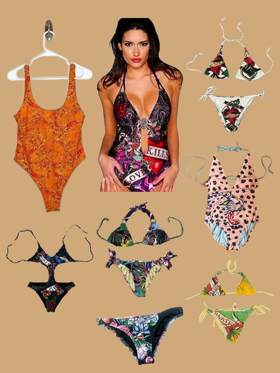 Splash into Style: Ed Hardy Swimsuits to Swoon Over