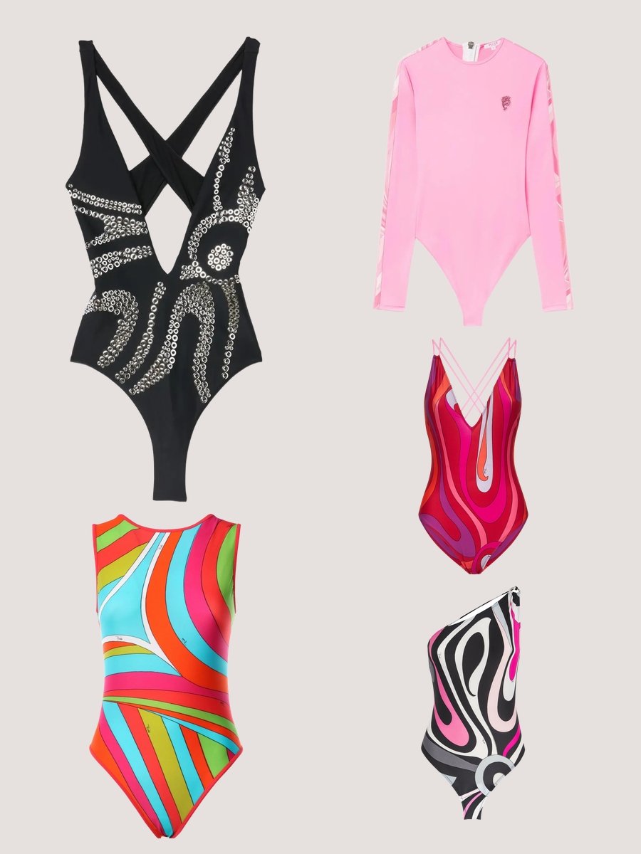 Dive into Style with a Pucci One Piece Swimsuit