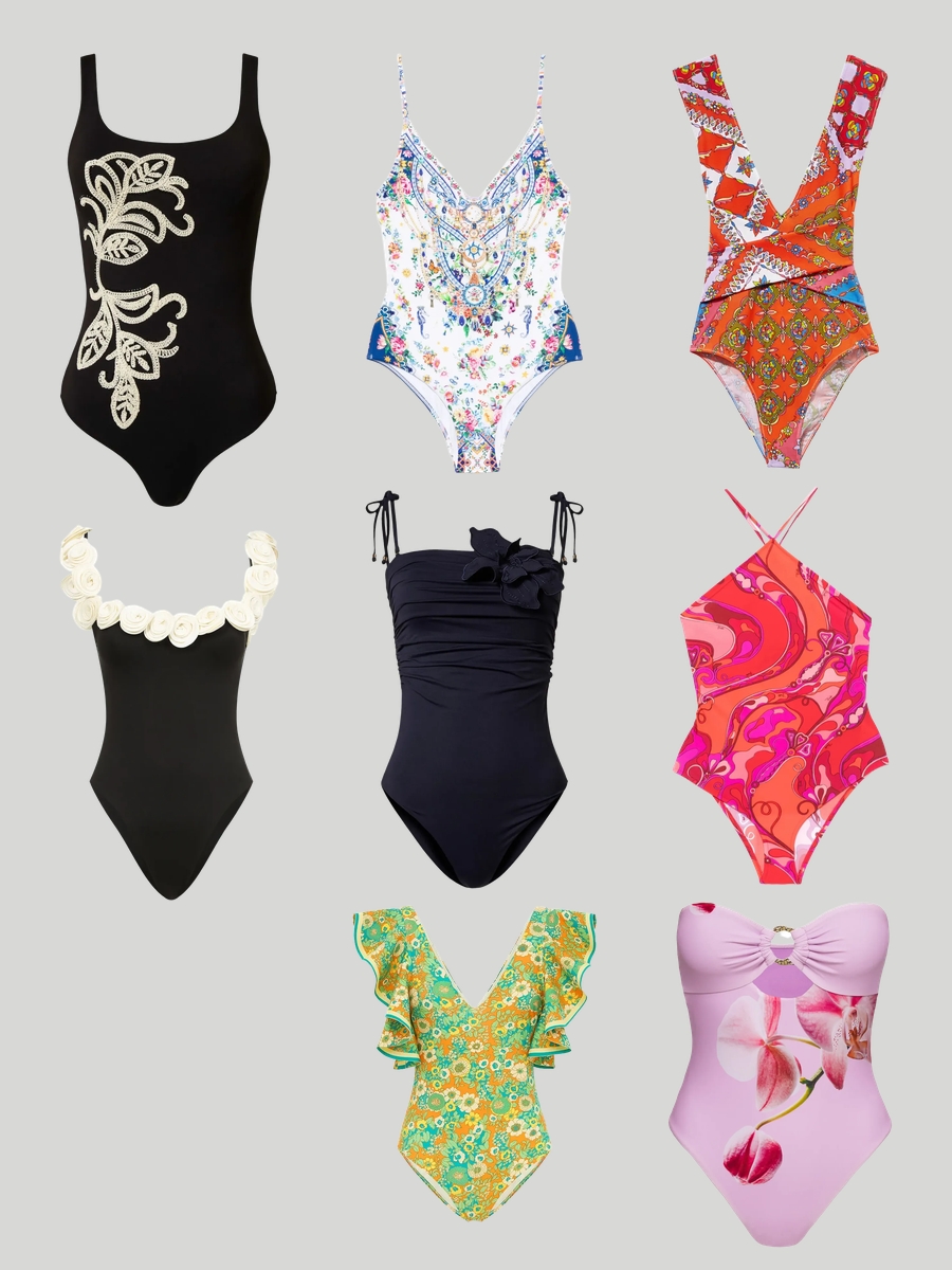 SI Painted Swimsuits: The Art of Poolside Glamour