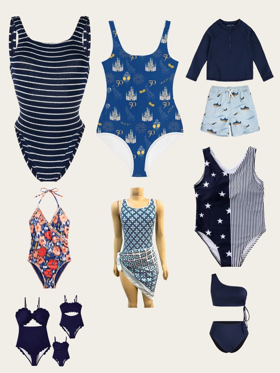 Dive into Style: His and Her Matching Swimsuits