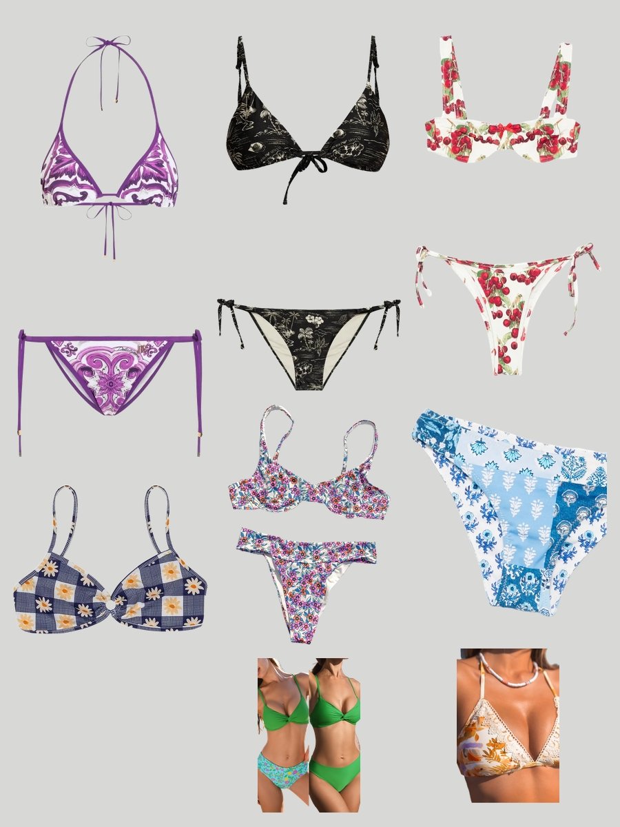 Cute Swimsuits Two Piece: Dive into Floral Elegance