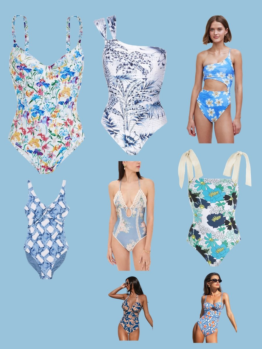 Kate Upton Swimsuit Edition: Dive into Blue Florals