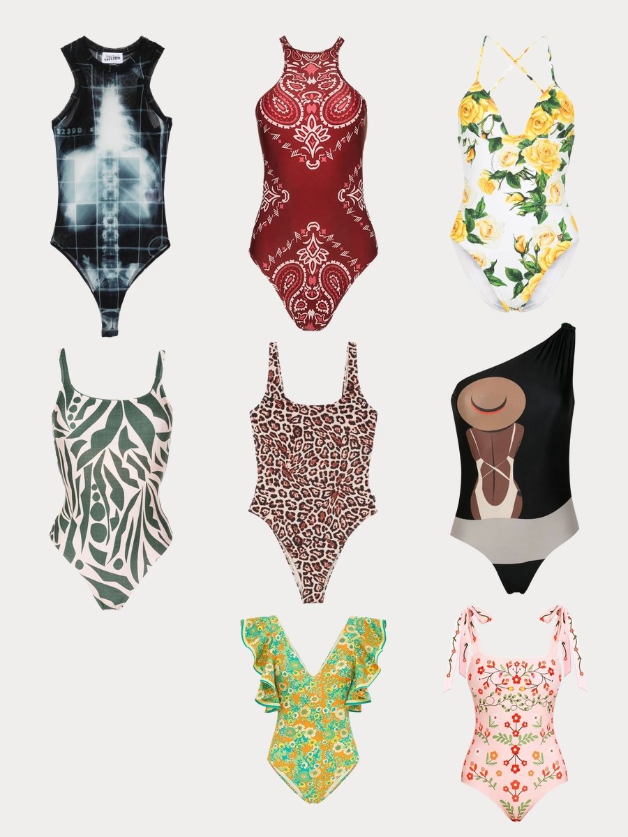 Rock Summer Vibes in a Spongebob Swimsuit