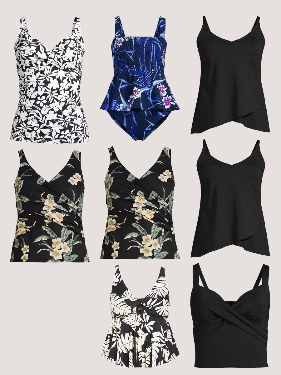 Dive into Style: Swimsuit Tankini Tops!