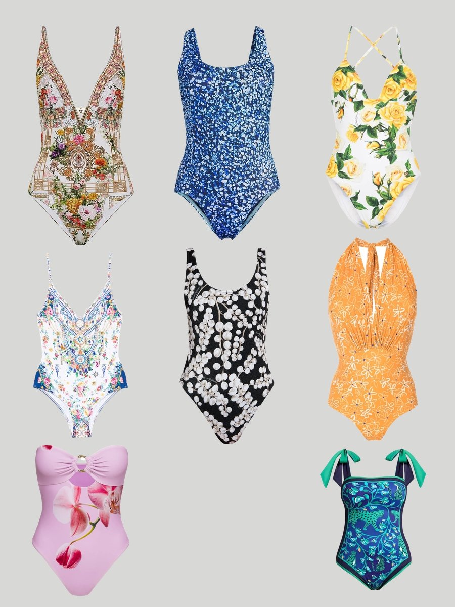 Dive into Style: Floral Man Swimsuits