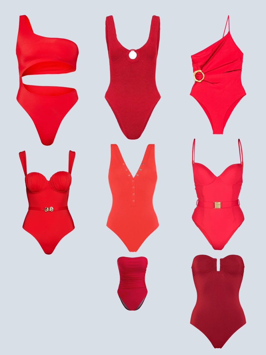 Dive into Style: The Red Porn Swimsuit Revolves