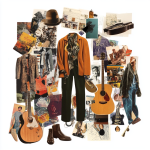 collage of concert outfits