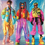 y2k outfit collages